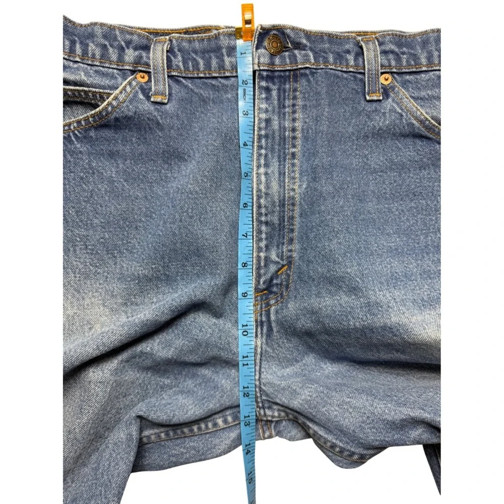 Levis 517 Orange Tab 80s Vintage Jeans Mens 37x30 Blue‎ Worn Bootcut USA Made